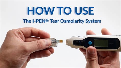 tear ferning test|i pen tear osmolarity system.